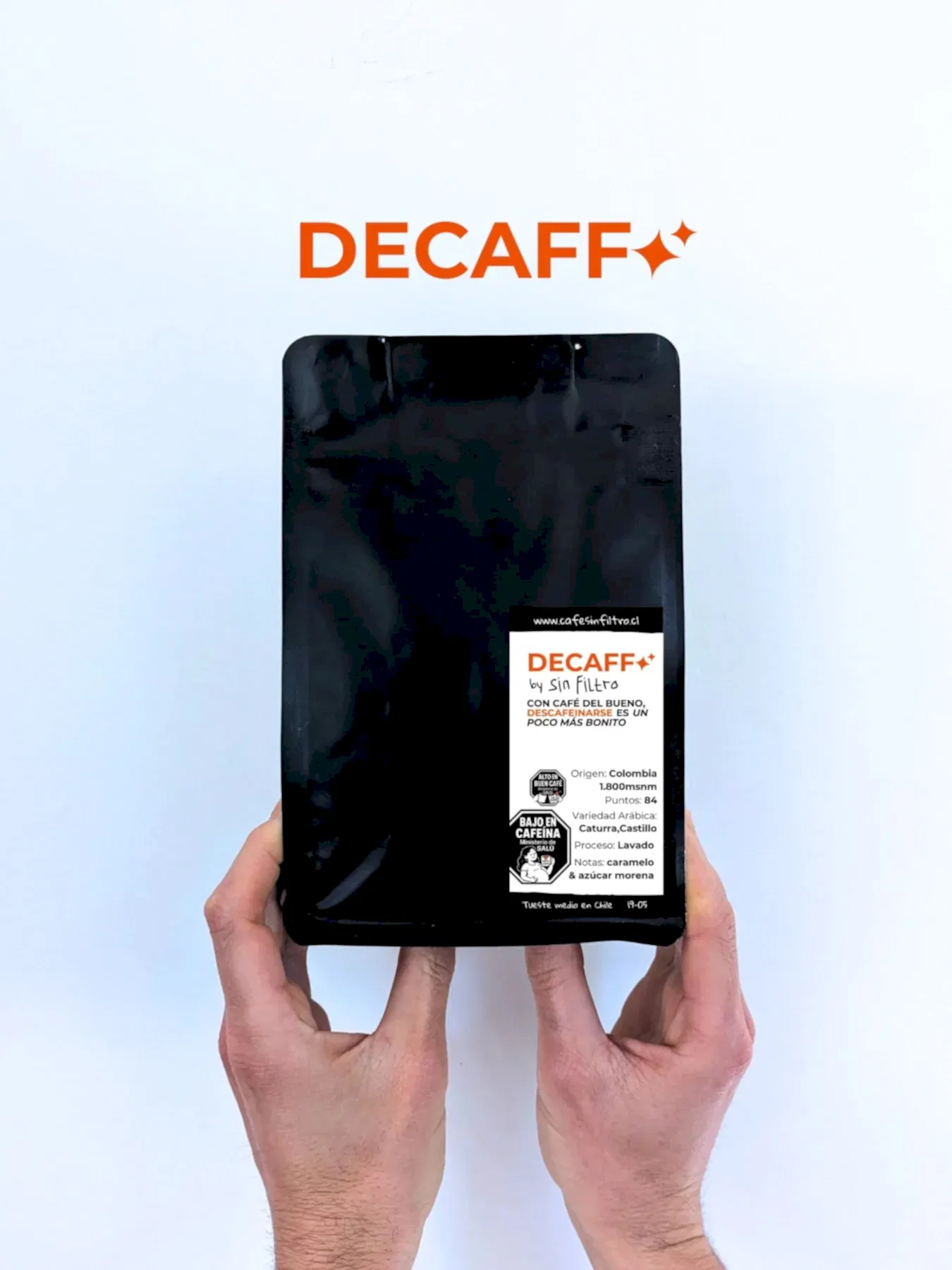 DECAFF | Café Descafeinado de Especialidad Tostado en Chile - Café Sin Filtro