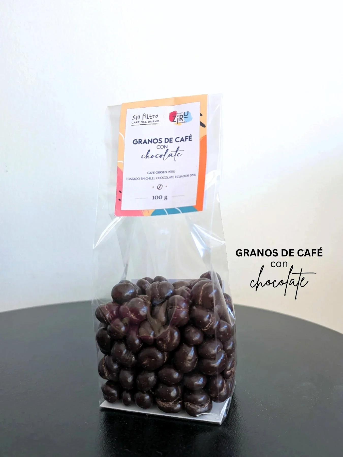 Granos de Café con Chocolate 55% | Edición muy Limitada - Café Sin Filtro