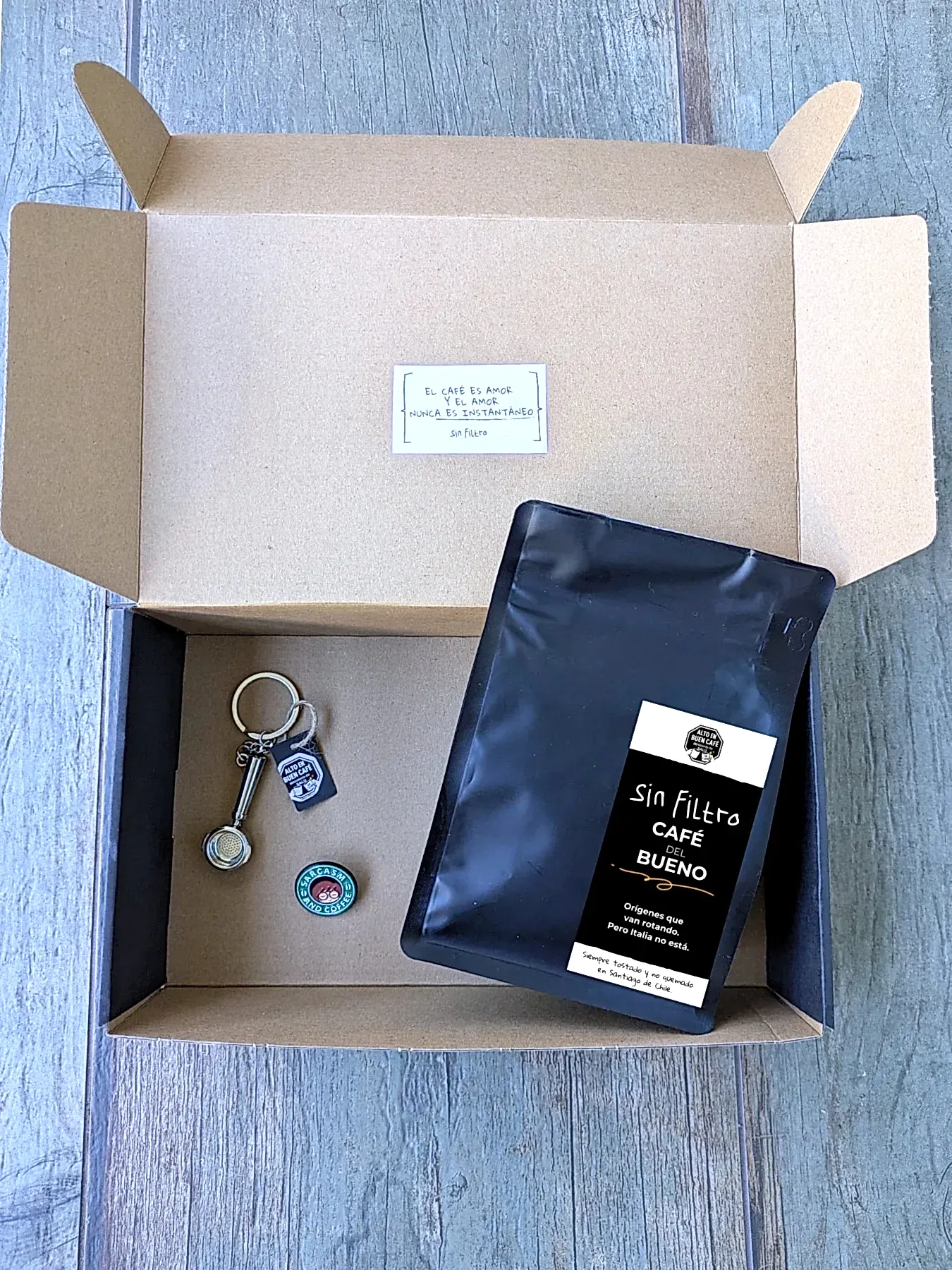 Kit regalo café de especialidad — listo para regalar - Café Sin Filtro